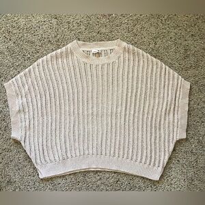 Eesome Women's Beige Knit Sweater
